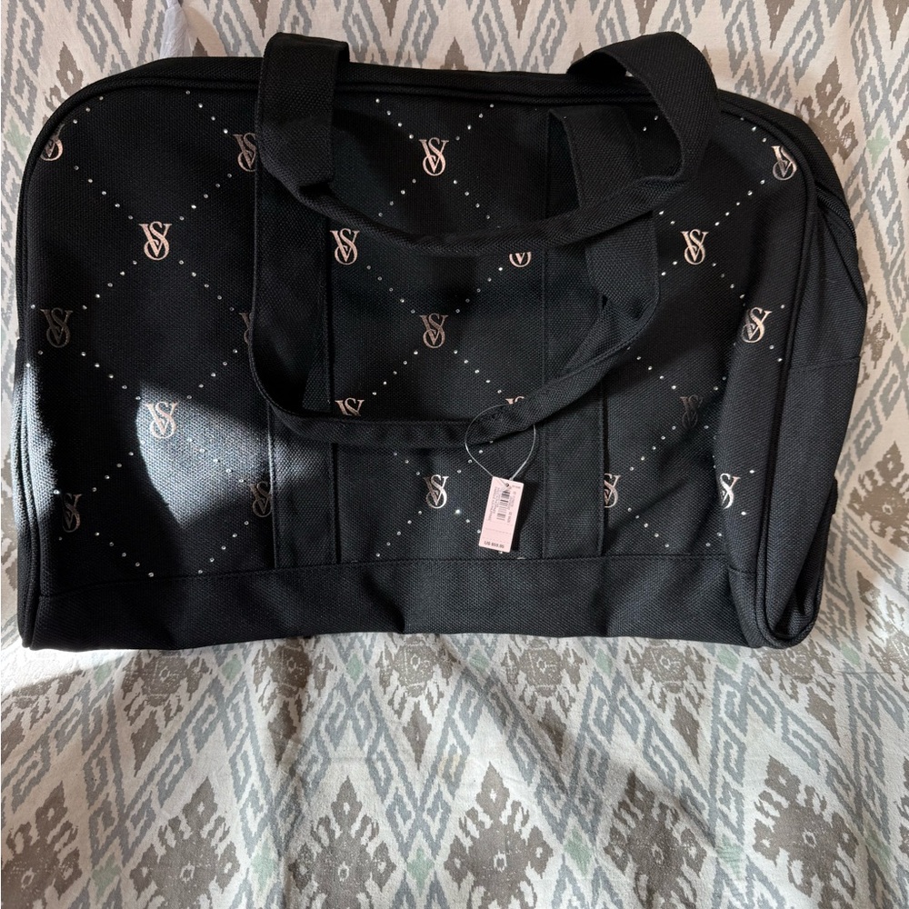 Victoria Secret’s Stylish Black Tote Bag